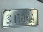 2010 Kansas Personalized Vanity Rear License Plate Angel 2