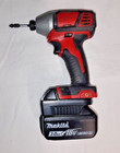 Adapter For Use With Milwaukee M18 Tools  To 18v Makita Lithium Battery