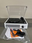 Record Player With Speakers Vintage Belt-driven Turntable Bluetooth 3 Speed 3 Si