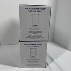 Babyfeel Diaper Pail Refills 4-pack For Dekor Plus Holds 2320 Diapers Lot Of 2