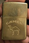Zippo 60th Anniversary Camel Lighter Brass 1932-1992 Commemorative Edition