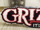 Grizzly Smokeless Tobacco---it s That Good Peel-off Sticker