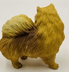 Pomeranian Figurine Hand Painted Collectible Statue