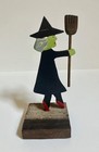 Nancy Thomas 1992 Witch And Little Devil - Folk Art