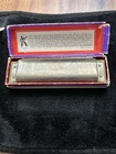 Vintage M  Hohner Germany Marine Band Harmonica No  1896