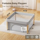 51 x51 x27  Foldable Baby Play Pen play Yard W  Storage Bag For Toddler