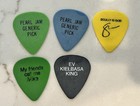 Near Complete Collection Of Pearl Jam Guitar Picks Including Kielbasa King 
