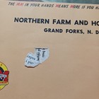 Vintage Advertising Farm Minneapolis Moline Tractor N Farm Supply Grand Forks Nd