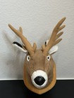 Lengendary Whitetails Plush Faux Taxidermy Whitetail Deer Decor Wood Mount