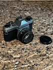 Asahi Pentax K1000 Silver 35mm Slr Film Camera W  Smc Pentax-m 50mm F 1 7