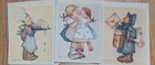 Lot Of 8 Vintage Hummel Greeting Cards   Envelopes Ars Sacra 1941 Unused