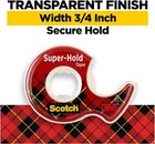 Scotch Super-hold Tape  2 Rolls  Transparent Finish  50  2 Rolls  