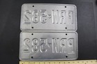 Vintage - 1980 s Ohio License Plate - Prw 582 -  pair   f29