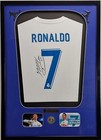 Cristiano Ronaldo Cr7 3d Framed Real Madrid Shirt 2017-2018 Hand Signed W coa