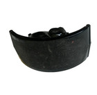 Vintage Black Glass Elephant Ink Blotter Roller