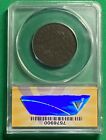 1796 1c Large Cent Flowing Hair Liberty Cap Anacs F12 Details  corroded 