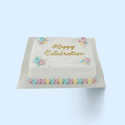 Cake Pad 1 2 White 19x14 Cs 50ct