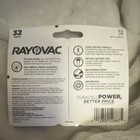 Rayovac Size 10 Yellow Zinc-air Hearing Aid Batteries 32 Pack 1 45v 10-32