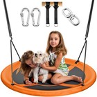 Gyroor Sturdy Comfortable 43   Saucer Tree Swing Flying Indoor Outdoor For Kids