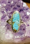 Native American Indian Jewelry Sterling Silver Navajo Ring  Size7 5