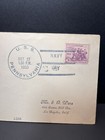 1933 U s s  Pennsylvania Navy Day Ship Cancel Postal Cover Wwii Us Destroyer
