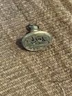 Antique Islamic Middle Eastern  Brass Seal Stamp With Persian Calligraphy