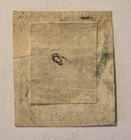 Argentina  arg Republica  Scott  6 Gj  8   88  - 10c Green- Used - Vf - 1862