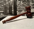 Vtg 1950s 60s Wooden Wood Gavel Judge Auctioneer Law Lawyer Cosplay Japan