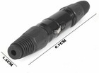 20pcs Xlr 3pin Mic Snake Audio Adapter Plug Audio Microphone Dmx Cable Connector