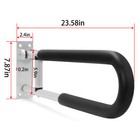 23 6 Inch Handicap Grab Bars Rails Toilet Handrails Bathroom Safety Bar 300lbs