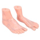 1 Pair Human Feet Acupoint Model For Chinese Medicine Decoration