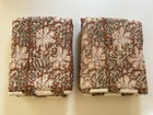 Pottery Barn Sloan Voile Reversible King Shams  2  Terracotta Nwot Ob