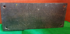 Vintage Cast Iron Hanging  Sign The Best Antiques Are Old Friends Sign 9 5 X 4 5