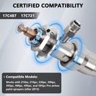 Airless Paint Sprayer Pump 17c487 17c-721 17c721 For 390 395 490 495 595 Pc