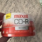 Maxell Cd-r Music 80 Min 700 Mb 30 Pack Bulk Spindle Blank Recordable Discs