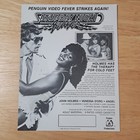 Vintage 1986 Saturday Night Beaver 8 5x11 Adult Video Promo Ad Slick John Holmes