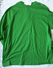 John Deere Mens Long Sleeve Henley Green 100  Cotton Logo T Shirt Sz Xxl New 2xl