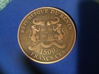  2022 -1kilo-   bald Eagle   cuivre Copper Coin-1 500 Francs Benin