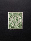 King George V Gb 1 2d Myrtle Green Sg n4  4  Mnh Well Centered Good Perforat  Vf