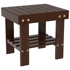 Wooden Step Stool For Kids Adults Small Wood 10 6 X 8 8 X 10 Inches Walnut