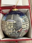 Rare The Plaza Hotel Limited Edition 2000 Hand Painted Kathy Jacobsen Ornament