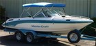 3-bow Aluminum Bimini Top Compatible With Renken 1995 V Br I o Thru-1989