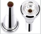 Eastrock Trumpet Mouthpiece 3c Silver Plated Bullet Shape Vaccum Package