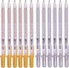 Sakura Gelly Roll Gel Ink Pen Set  Medium Point  pack Of 12   color Mix  silver 