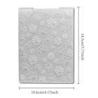 Pet Dog Paw Print Background Plastic Embossing Folders For Card Making Cat Pa   