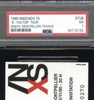 1990 Michael Hutchence Inxs Concert Psa 7 Ticket         France Pop 1  none Higher 
