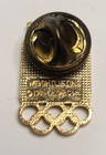 Olympics La84 Weightlifing Lapel Hat Pin