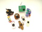 Lot Of 9 Refrigerator Magnets Cats Western Wooden Novelty State Souvenir Vintage