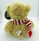 Christmas Teddy Bear Fao Schwarz 12  Plush Vest Scarf  w-1 