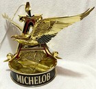 Vintage Michelob Golden Eagle Rotating Hanging Beer Sign Lamp Advertisement Usa